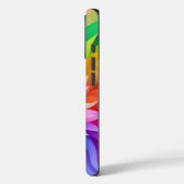 Geweldige regenboogbloem Case-Mate iPhone case (Achterkant / Links)