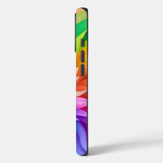 Geweldige regenboogbloem Case-Mate iPhone case (Achterkant / Links)