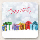 Geweldige, regenboogkerstcadeautjes bier onderzetter (Voorkant)