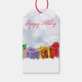 Geweldige, regenboogkerstcadeautjes cadeaulabel (Voorkant)