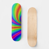 Geweldige regenboogpatroon persoonlijk skateboard (Voorkant)