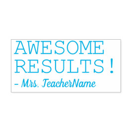 geweldige RESULTATEN! Tutor Feedback Rubber Stempe Zelfinktende Stempel
