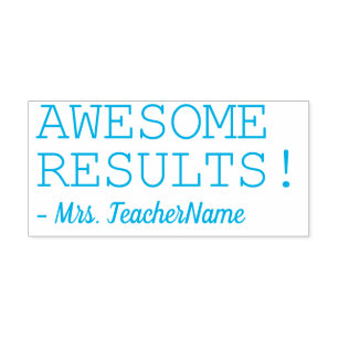 geweldige RESULTATEN! Tutor Feedback Rubber Stempe Zelfinktende Stempel