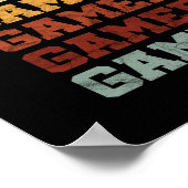 Geweldige Retro  videoband Poster (Hoek)