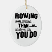 Geweldige roeien keramisch ornament (Rechts)