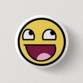 Geweldige Ronde Button 3,2 Cm