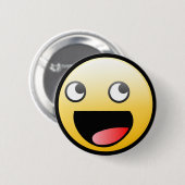 Geweldige Ronde Button 5,7 Cm (Voorkant /achterkant)