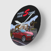 GEWELDIGE RONDE KLOK (Hoek)