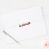 Geweldige! Ronde Sticker (Envelop)
