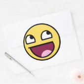 Geweldige Ronde Sticker (Envelop)