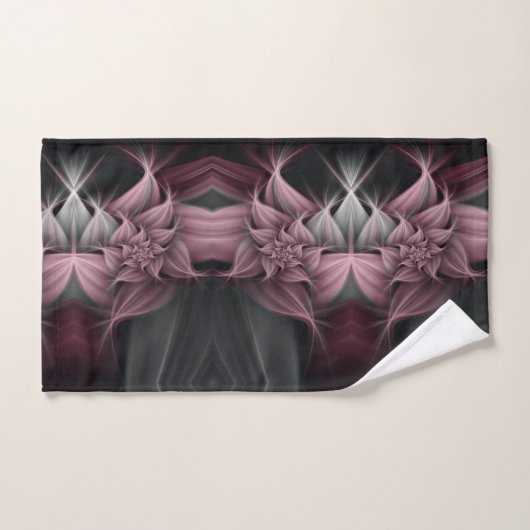 Geweldige Roos Flower Fractal Bad Handdoek (Handdoek)