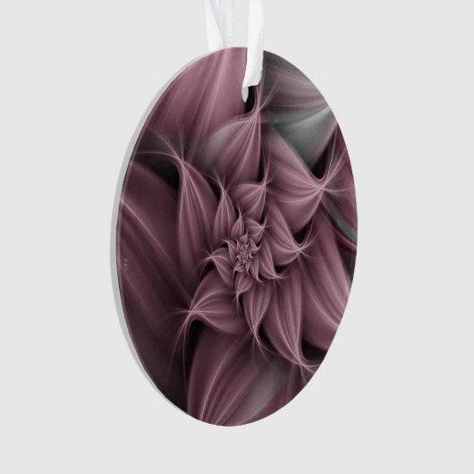 Geweldige Roos Flower Fractal Ornament (voorkant)