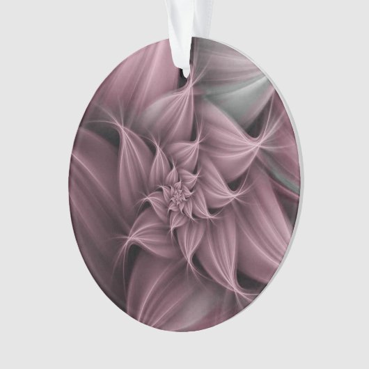 Geweldige Roos Flower Fractal Ornament (voorkant)