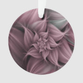 Geweldige Roos Flower Fractal Ornament (voorkant)