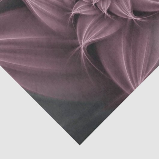 Geweldige Roos Flower Fractal Tissuepapier (Detail)