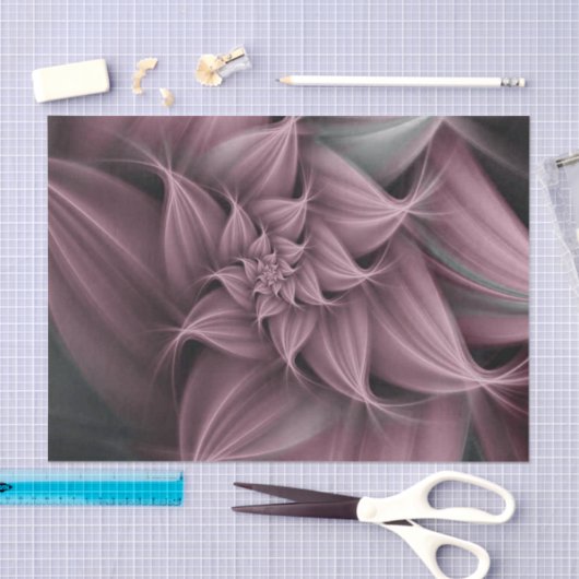 Geweldige Roos Flower Fractal Tissuepapier (Craft)