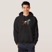 Geweldige Rottweiler Dog Hoodie (Voorkant volledig)