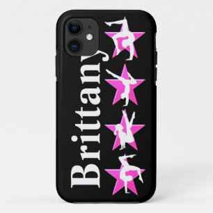 GEWELDIGE ROZE GEPERSONALISEERDE GYMNASTIEK IPHONE Case-Mate iPhone CASE