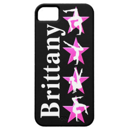GEWELDIGE ROZE GEPERSONALISEERDE GYMNASTIEK IPHONE Case-Mate iPhone CASE