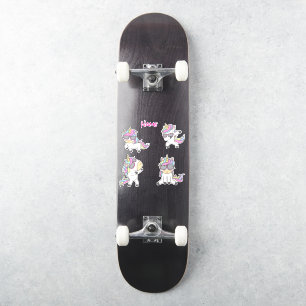 Geweldige Roze Schattigee Eenhoorns Sticker