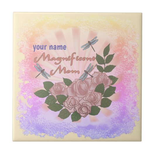 Geweldige Rozen van mama Tegeltje (Voorkant)
