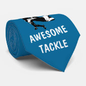 Geweldige rugbyhaak stropdas (Opgerold)