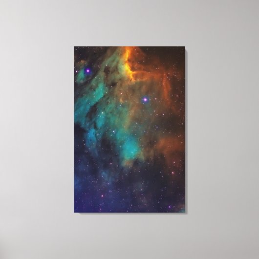 Geweldige ruimte canvas afdruk (Voorkant)