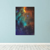 Geweldige ruimte canvas afdruk (Insitu (Houten vloer))