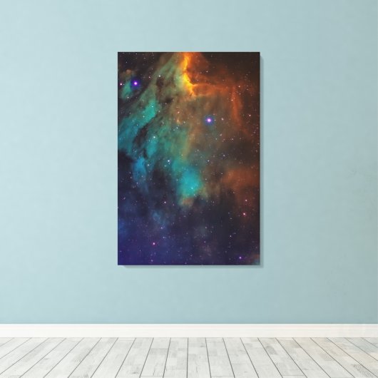 Geweldige ruimte canvas afdruk (Insitu (Houten vloer))