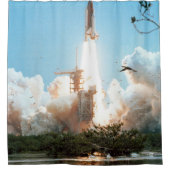 Geweldige ruimte douchegordijn (Voorkant)