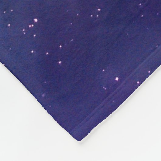 Geweldige ruimte fleece deken (Hoek)