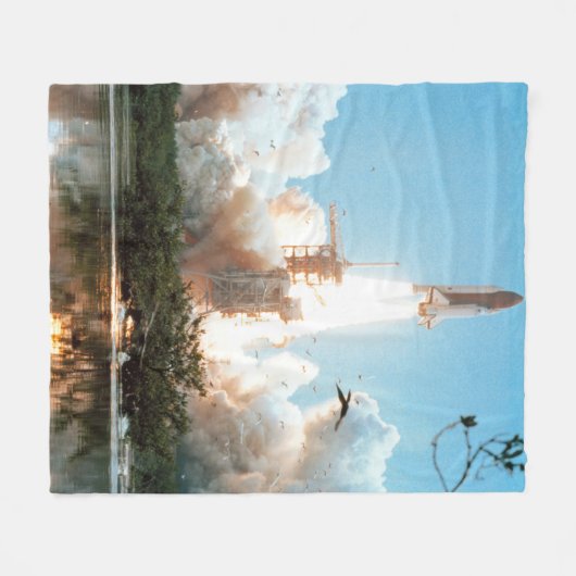 Geweldige ruimte fleece deken (Voorkant (Horizontaal))