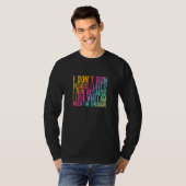 Geweldige Runners citeren dat ik niet loop omdat i T-shirt (Voorkant volledig)