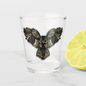 Geweldige Rustige boomkorren Shot Glas (Voorkant)