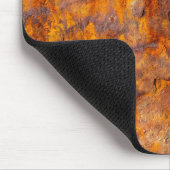 Geweldige Rusty Iron Aangepaste naam Muismat (Hoek)