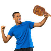 Geweldige Rusty Iron Aangepaste naam Pickleball Paddle