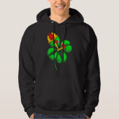 Geweldige Saint Patrick S Day Firefighter Shamrock Hoodie (Voorkant)