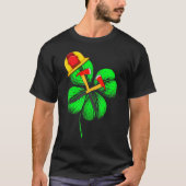 Geweldige Saint Patrick S Day Firefighter Shamrock T-shirt (Voorkant)