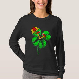 Geweldige Saint Patrick S Day Firefighter Shamrock T-shirt