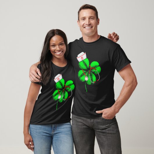 Geweldige Saint Patrick S Day Nurse Shamrock Pet I T-shirt (Unisex)