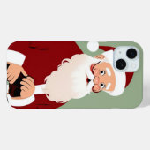 Geweldige Santa Claus iPhone / iPad hoesje (Achterkant (horizontaal))