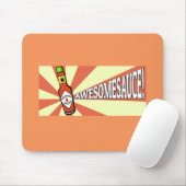 Geweldige Sauce Mousepad Muismat (Met muis)