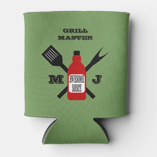 Geweldige saus gepersonaliseerd blikjeskoeler (Voorkant)