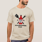 Geweldige saus gepersonaliseerd t-shirt (Voorkant)