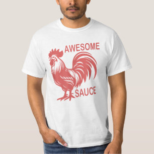 Geweldige saus met Afbeelding van Haan T-shirt