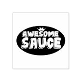 Geweldige saus rubberstempel (Afrduk)