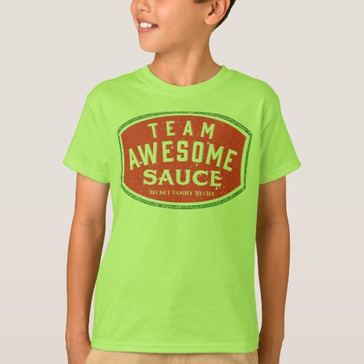 Geweldige saus t-shirt (Voorkant)