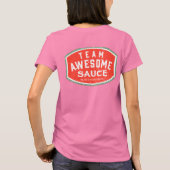 Geweldige saus t-shirt (Achterkant)