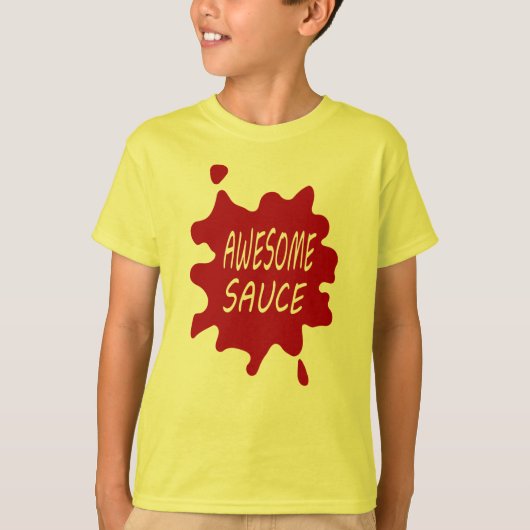 Geweldige saus t-shirt (Voorkant)