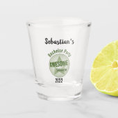 Geweldige saus voor aangepaste bachelor shot glas (Voorkant)